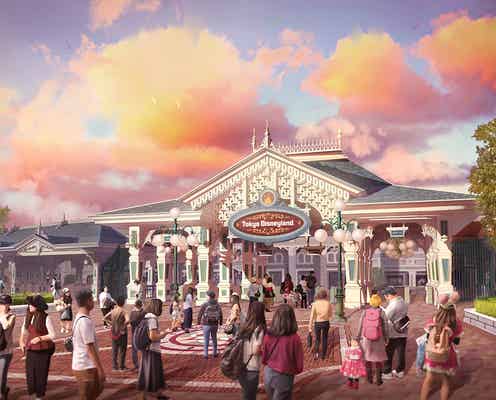 東京ディズニーランド「メインエントランス」西側半分リニューアルオープン 初の顔認証システム導入