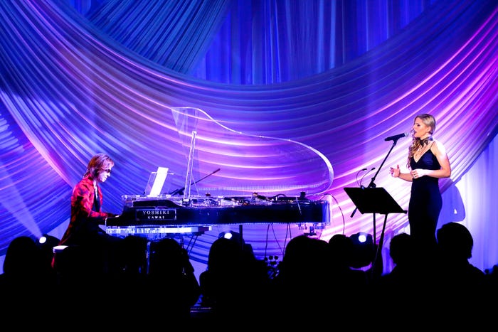 「EVENING WITH YOSHIKI 2018」の様子(提供写真)