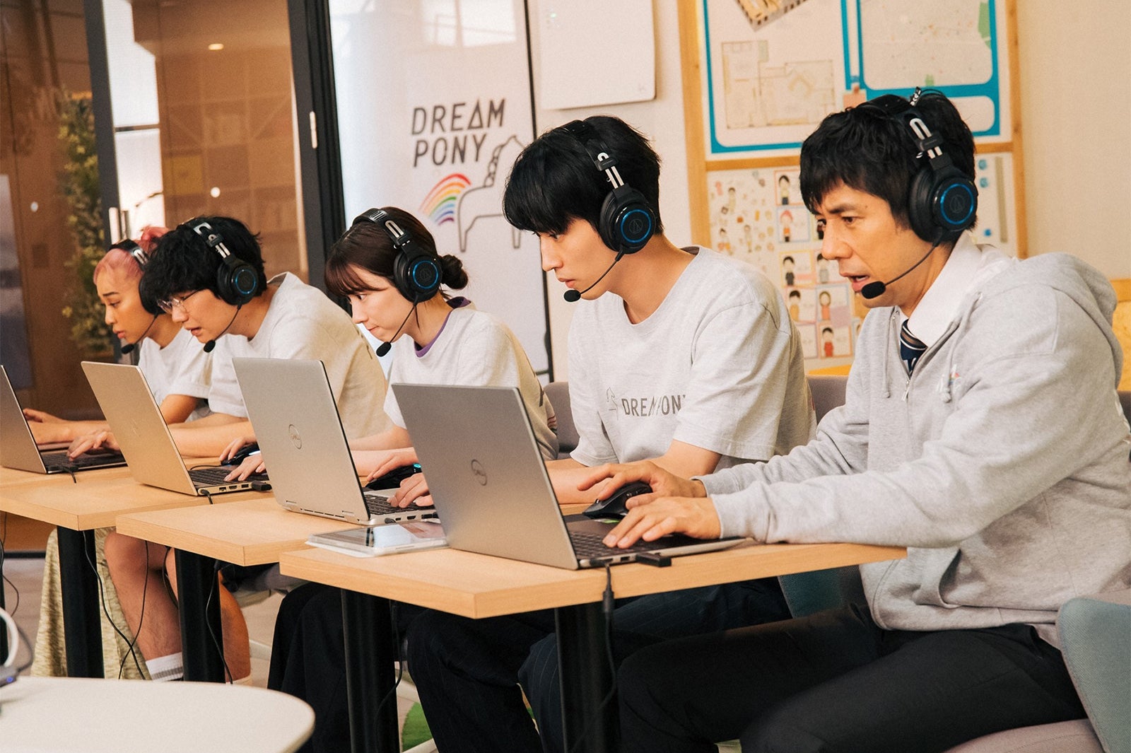 前原滉、青山テルマ、永野芽郁、杉野遥亮、西島秀俊／「ユニコーンに乗って」第8話より（C）TBS