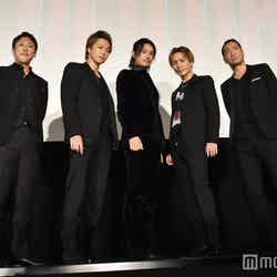 （左から）山口雄大監督、TAKAHIRO、斎藤工、登坂広臣、HIRO（C）モデルプレス