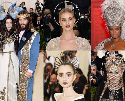 “ファッションと宗教の融合”に衝撃 全身GUCCIのキリストや“法王風”、天使も登場<MET GALA2018>