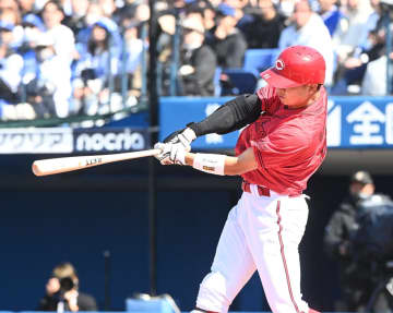 広島ドラ1・平川の“爆肩”炸裂 レーザービームでヒュンメルの生還許さず 打っても2試合連続適時打 開幕スタメンへまたしても前進