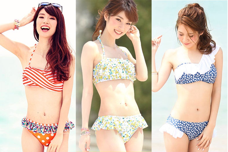 キュートな美バスト！「夏色バンドゥビキニ」で眩しさは太陽並み