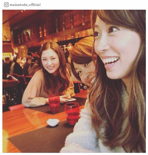 里田まい、石川梨華＆長手絢香と“ハロプロOG”女子会「皆かわらず美人」と反響