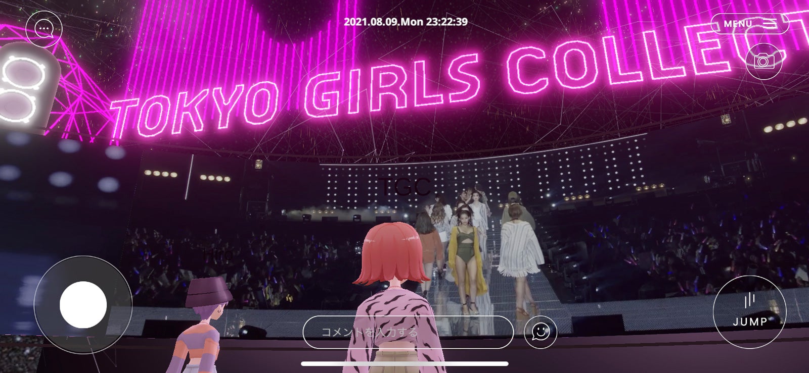 「バーチャルTGC」（提供写真）