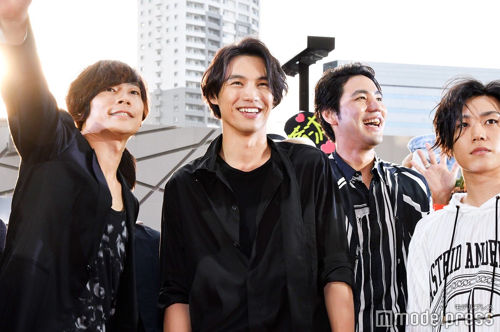 川上洋平、福士蒼汰、小柳友、早乙女太一 （C）モデルプレス