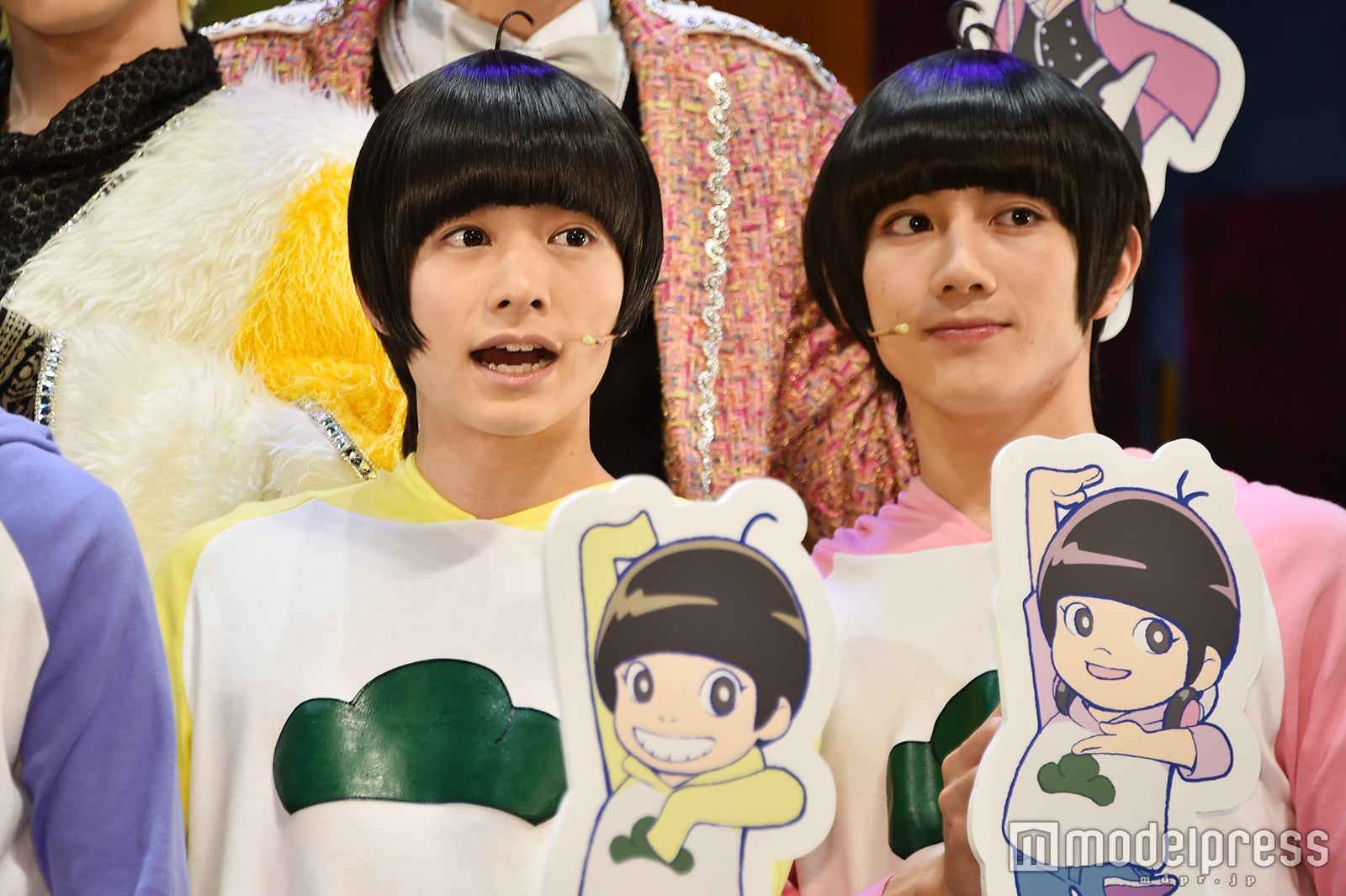 舞台『おそ松さん on STAGE ～SIX MEN’S SHOW TIME 2～』会見 （C）モデルプレス