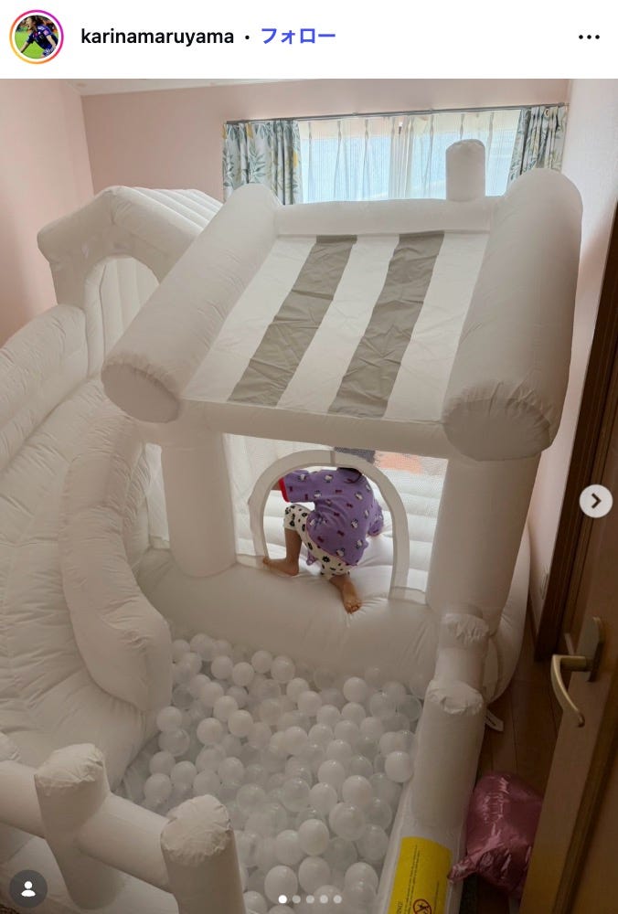 丸山桂里奈Instagramより