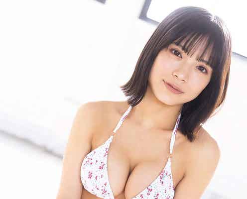 NMB48隅野和奏、谷間くっきり美バストで悩殺 ポージングの“お手本”は?