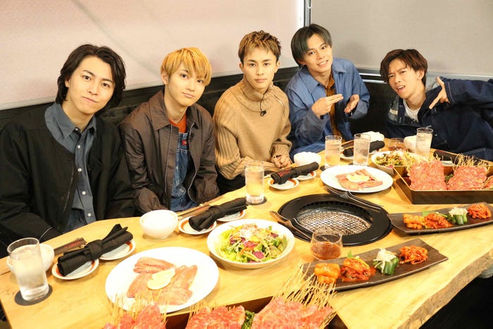 超特急/タカシ、ユーキ、タクヤ、カイ、リョウガ(C)フジテレビ