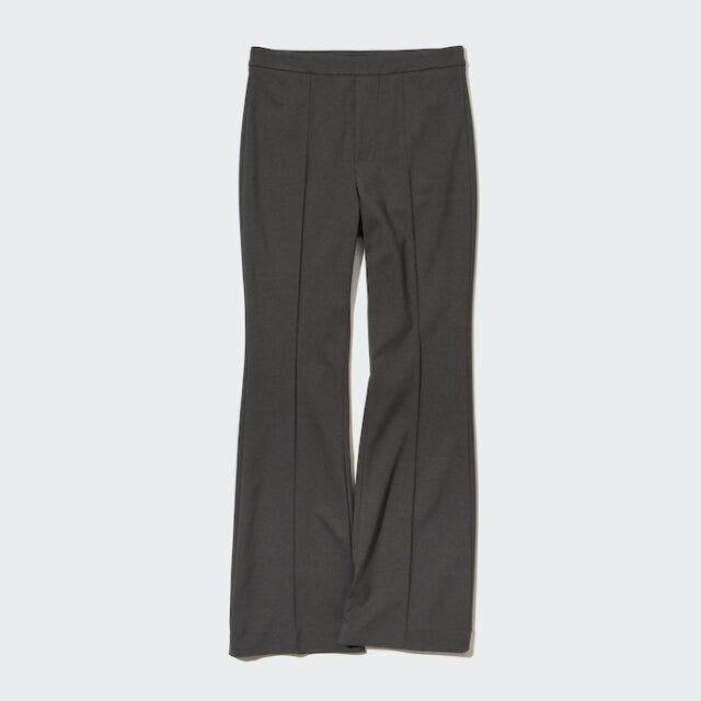 ユニクロ　値下げ　ボトムス　パンツ　フレア