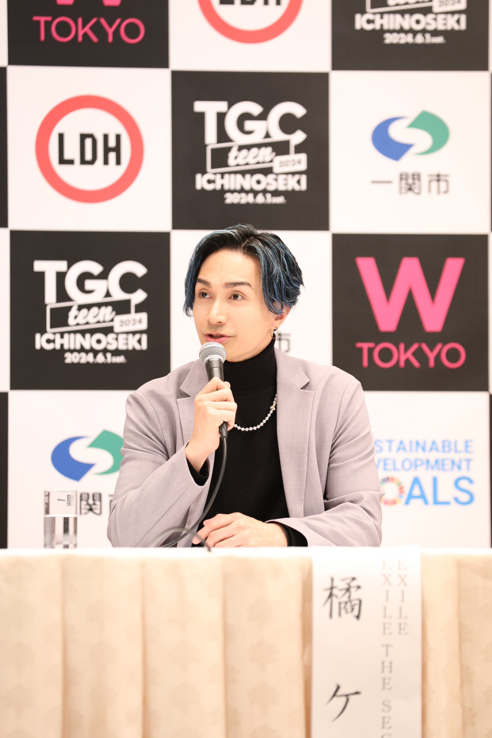 橘ケンチ（C）W TOKYO×LDH JAPAN 記者発表会