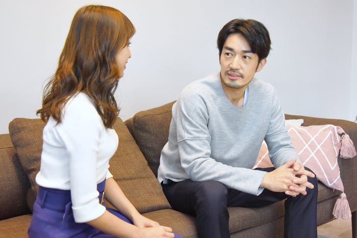 (左から)黒口なつ、大谷亮平(提供写真)