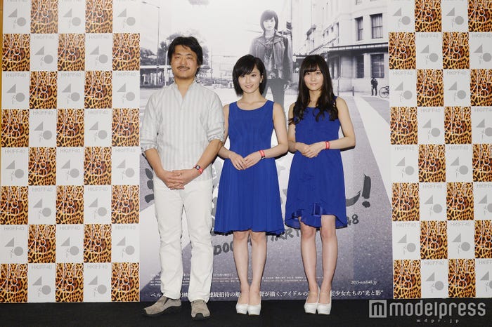 (左から)舩橋淳監督、山本彩、矢倉楓子