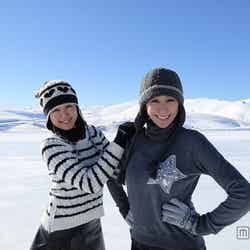 ニュージーランドを旅する(左から)浅田真央、浅田舞【モデルプレス】