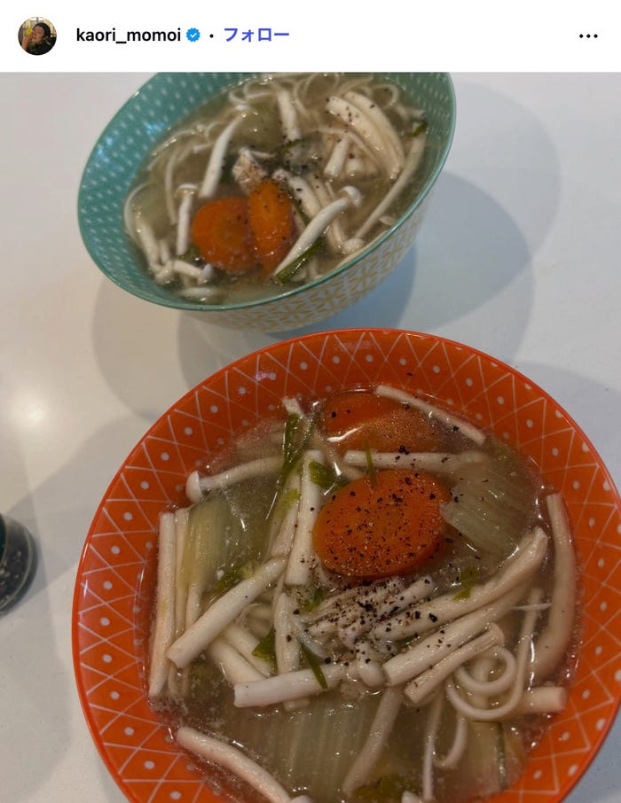桃井かおりInstagramより