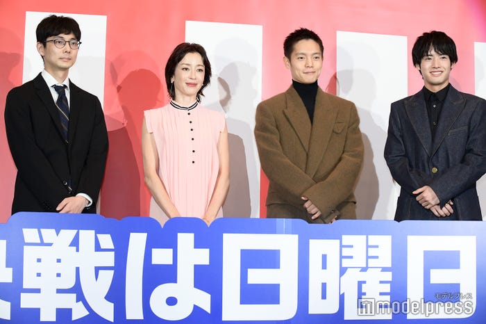 坂下雄一郎監督、宮沢りえ、窪田正孝、赤楚衛二(C)モデルプレス