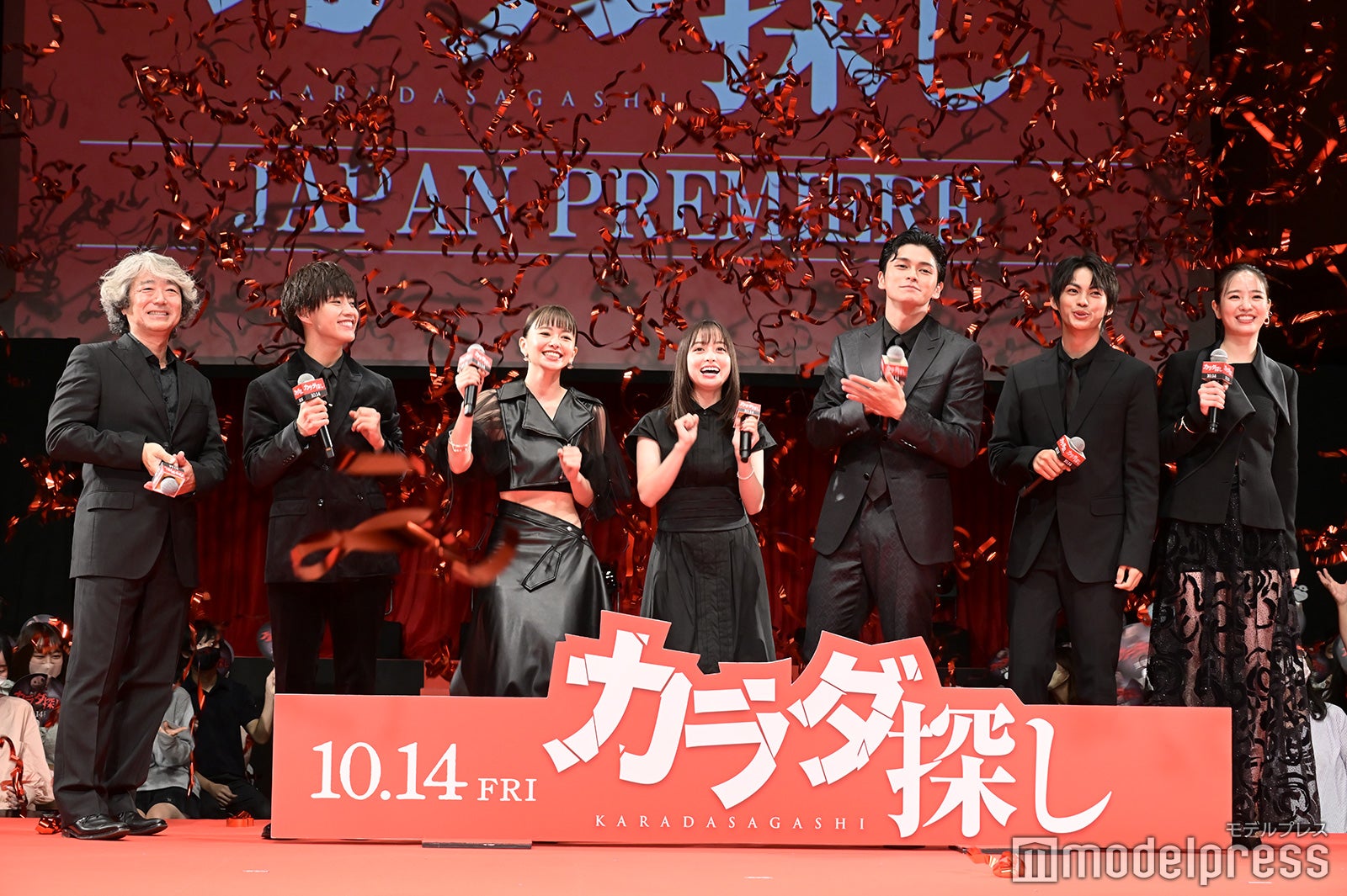 羽住英一郎監督、醍醐虎汰朗、山本舞香、橋本環奈、眞栄田郷敦、神尾楓珠、横田真悠（C）モデルプレス