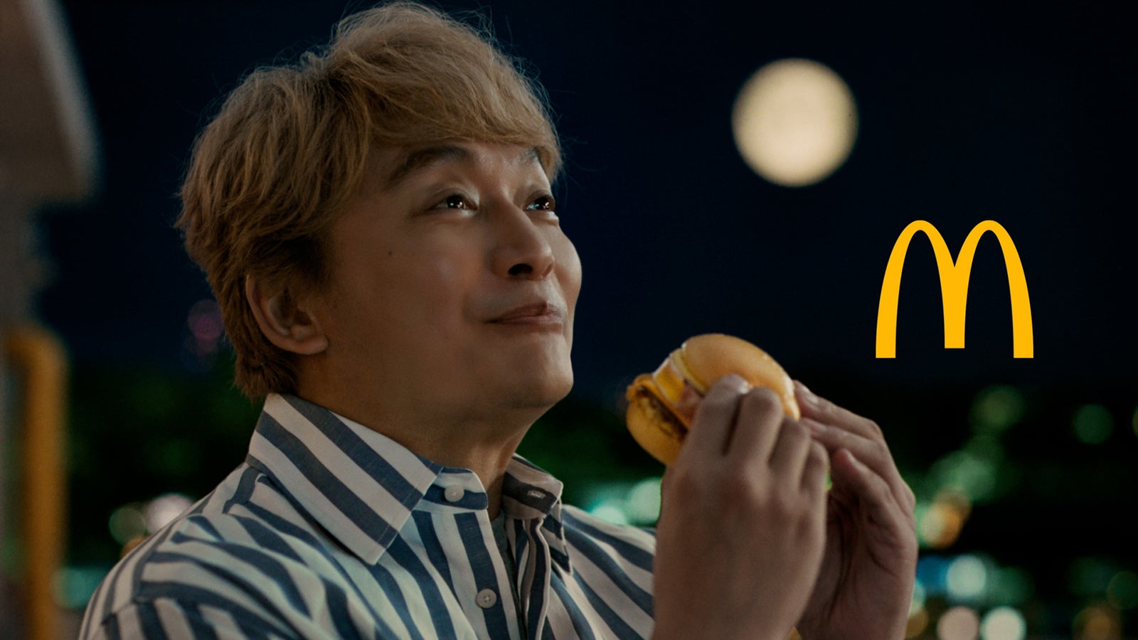 香取慎吾、念願のマクドナルドCM初出演 “月見バーガーと同期”に興奮・小学生時代のエピソードも「みんなで取り合いになって（笑）」