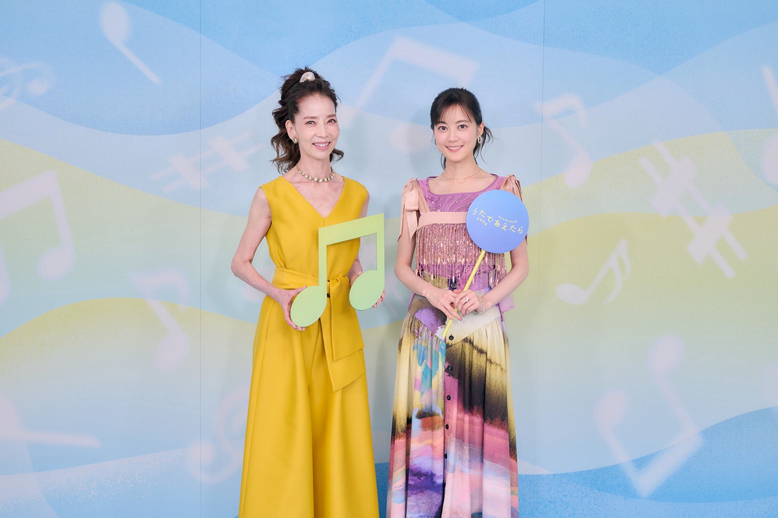 増田惠子、生田絵梨花（C）NHK