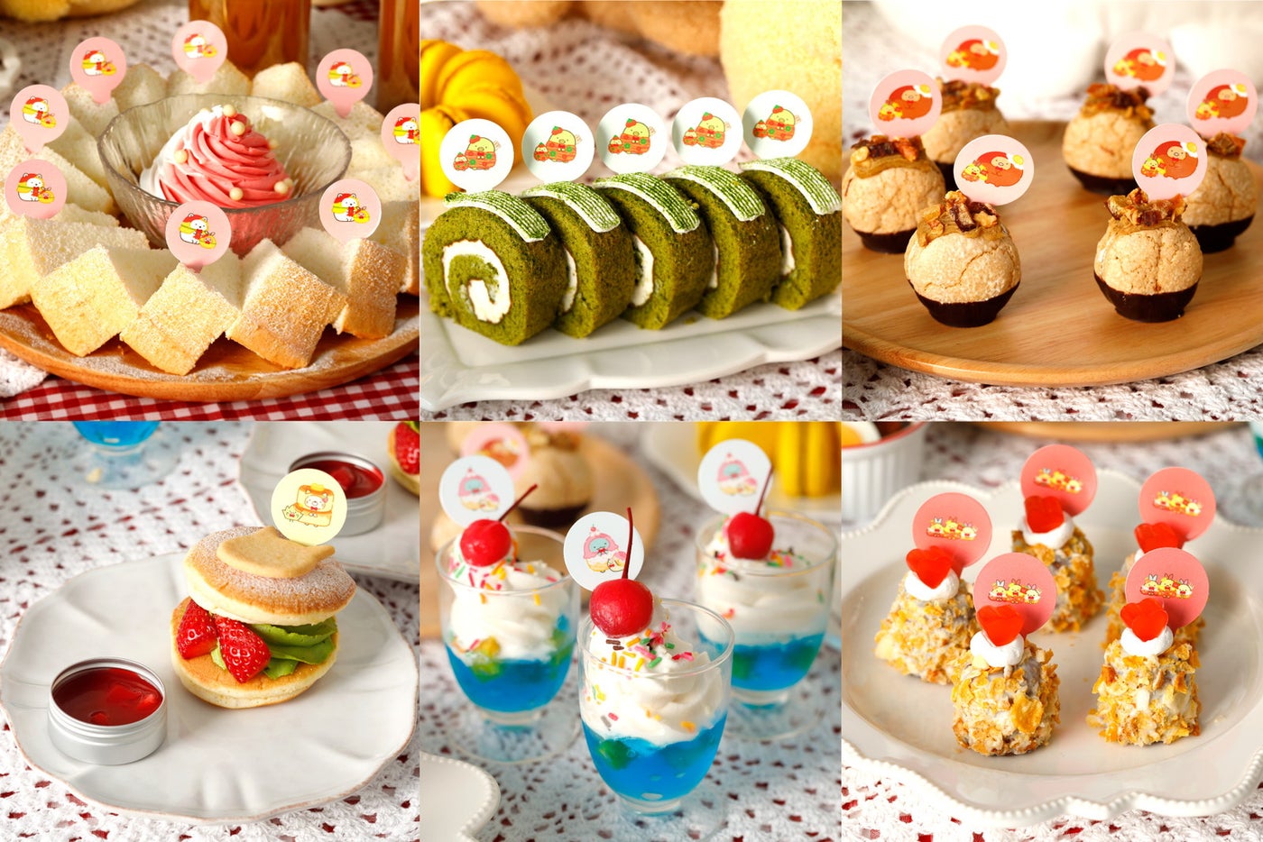 すみっコぐらしスペシャルスイーツビュッフェ&プール/提供画像