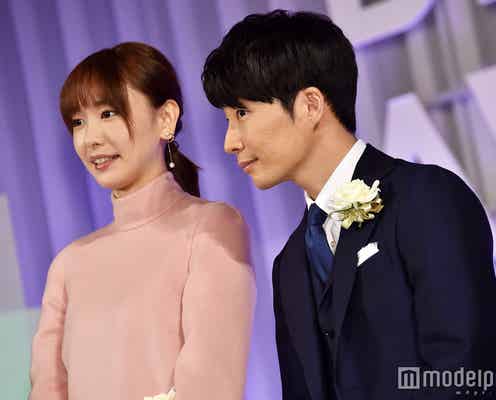 新垣結衣・星野源、“みくり&平匡”が久しぶりに揃って登場 “夫婦感”健在<東京ドラマアウォード2017>