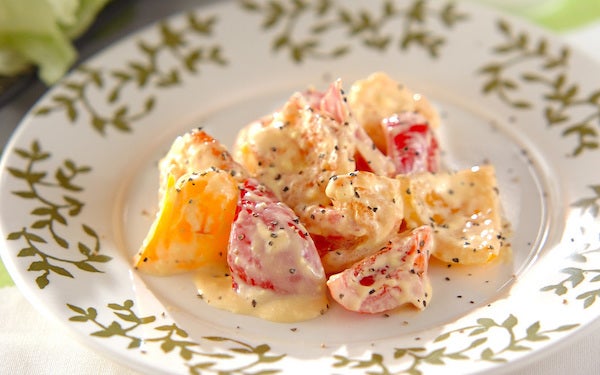 爽やかな酸味がたまらない、レモン汁が入った「エビマヨ」