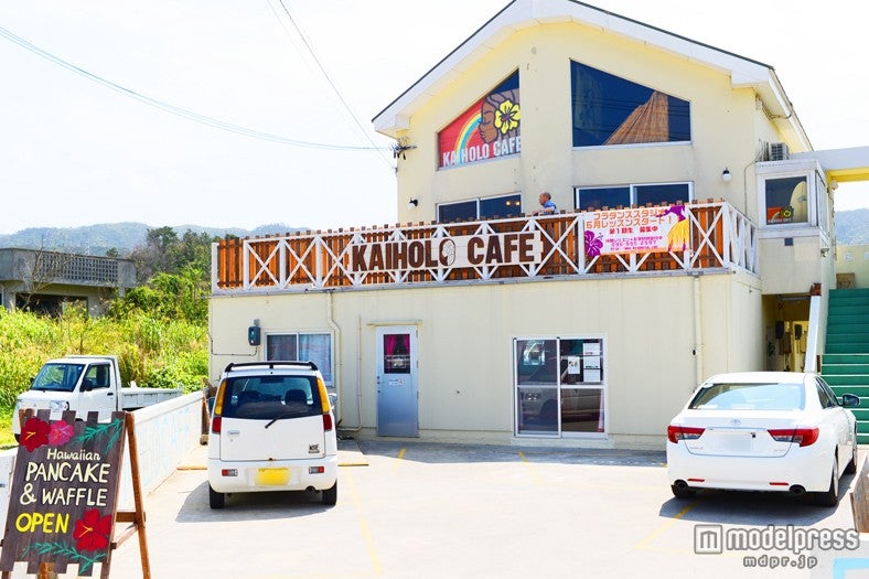 お店は一軒家の2階