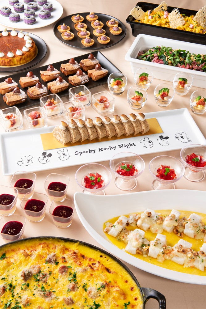 東京ディズニーシー・ホテルミラコスタ「オチェーアノ」“ディズニー・ハロウィーン”ブッフェ（C）Disney