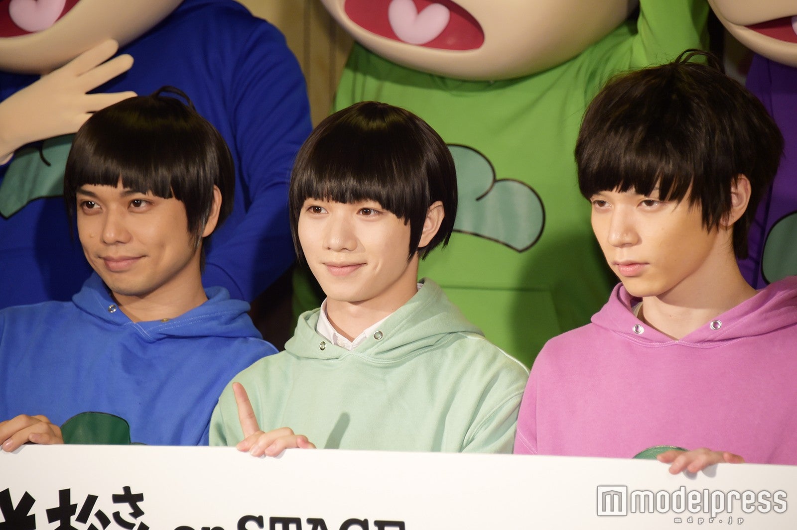 （左から）柏木佑介、植田圭輔、北村諒（C）モデルプレス