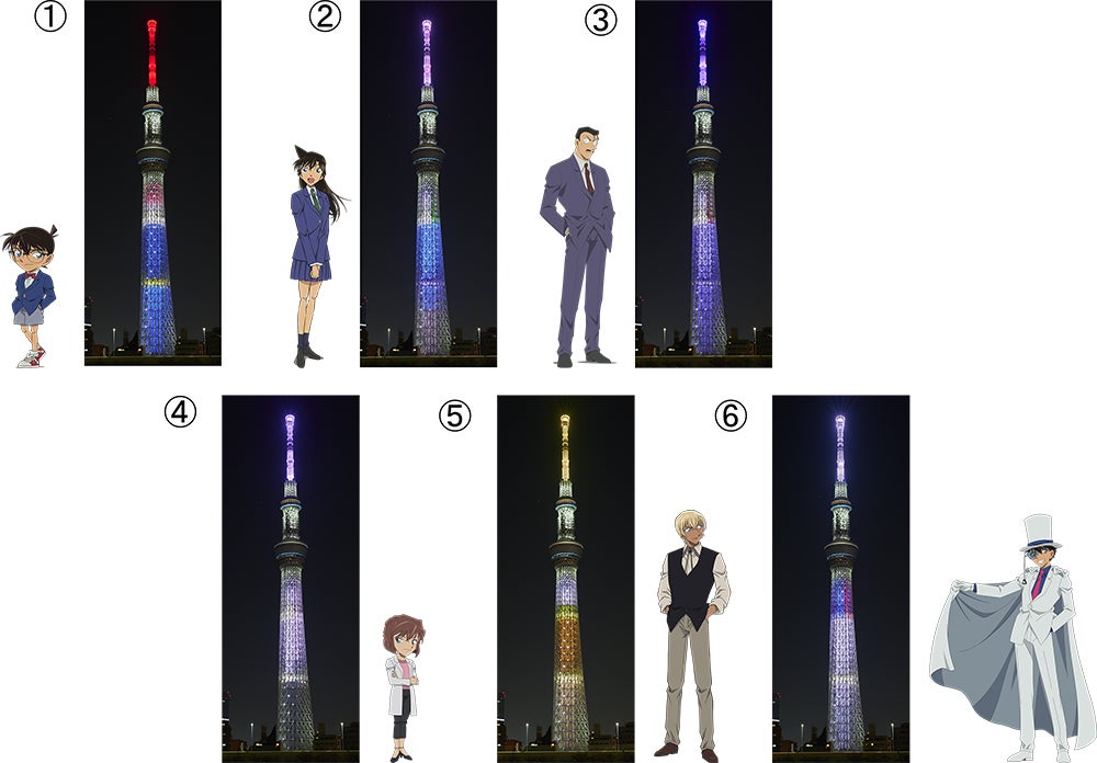 （C）青山剛昌／小学館・読売テレビ・TMS 1996 （C）TOKYO-SKYTREE