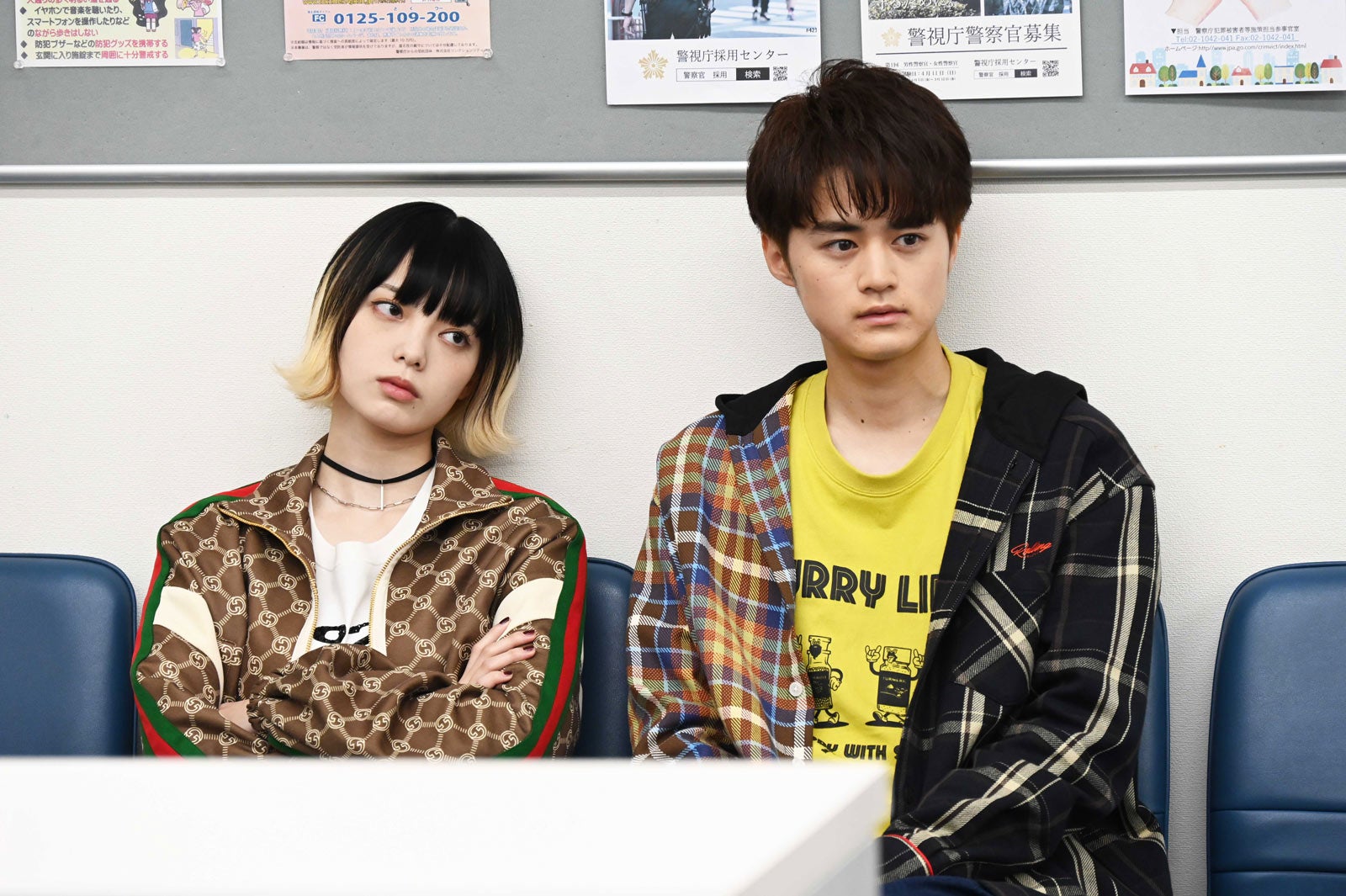 平手友梨奈、鈴鹿央士（C）テレビ朝日