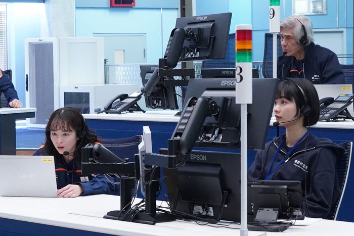 清野菜名、佐藤浩市、見上愛「119エマージェンシーコール 」第7話(C)フジテレビ