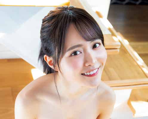 「ドラ恋」新田さちか、美谷間にドキッ 健康的なスタイルで魅了