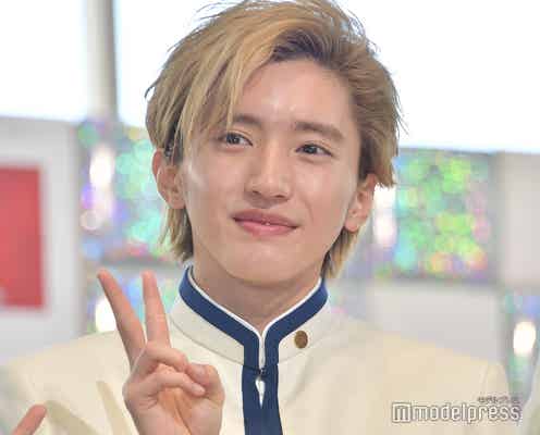 なにわ男子・道枝駿佑、マネージャーもなぜか金髪にイメチェン「寄り添うていで便乗してきた」<マルス-ゼロの革命->