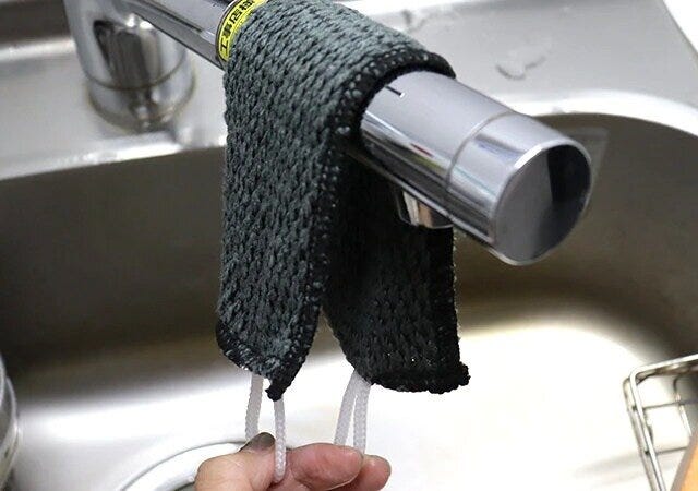 ダイソー アクリルニットクリーナー(蛇口洗い) ダイソーの掃除しやすいアクリルニットクリーナー(蛇口洗い)