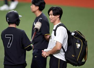 阪神・湯浅京己が1軍に合流 右足首の捻挫から復帰し6日に連投テスト終えリハビリ組解除