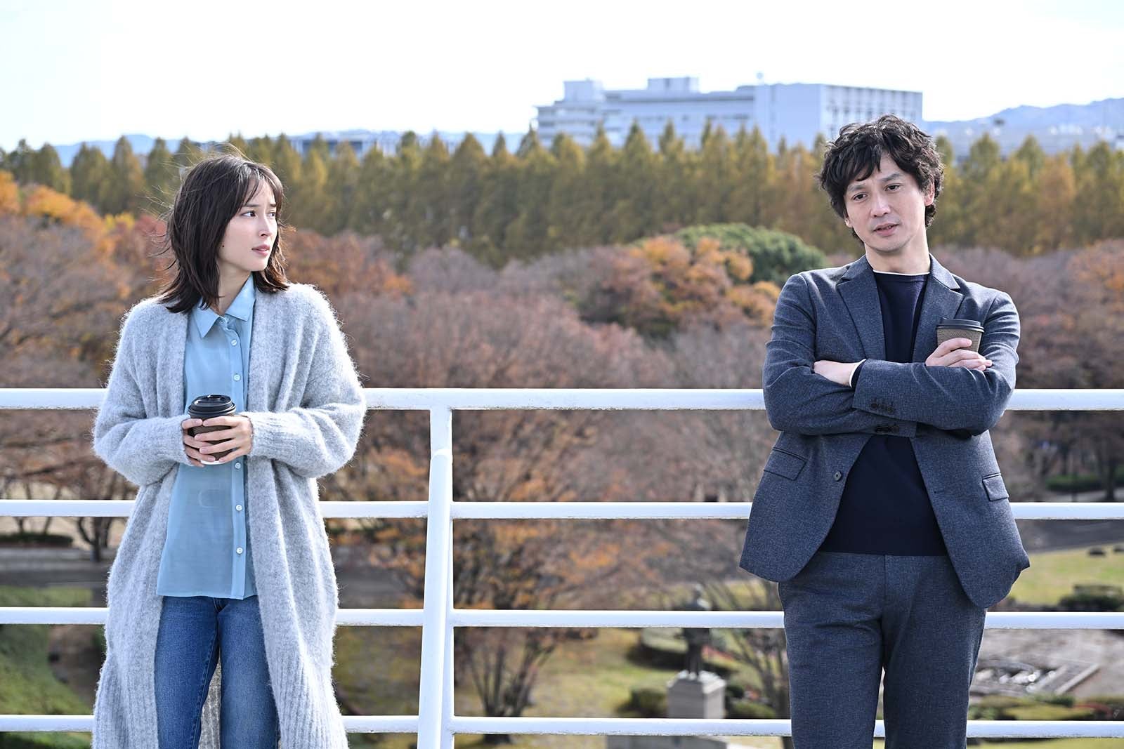 広瀬アリス、安藤政信「マイ・セカンド・アオハル」（C）TBS