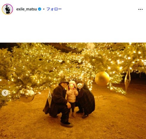 松本利夫Instagramより