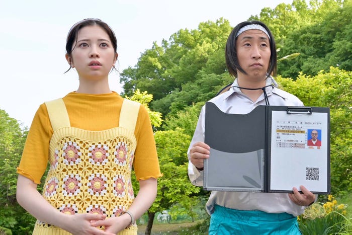 桜田ひより、ゆってぃ「家政夫のミタゾノ」第1話より(C)テレビ朝日