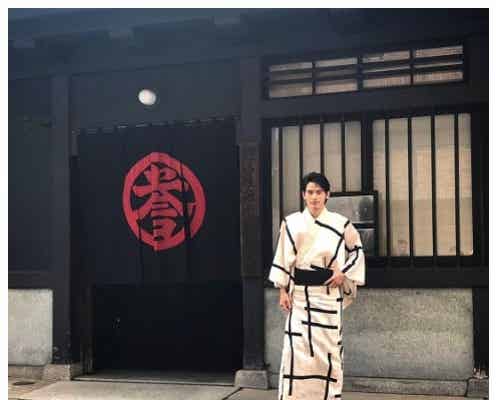 着物姿の岡田健史にファン興奮「爆イケ」「男前すぎ」の声