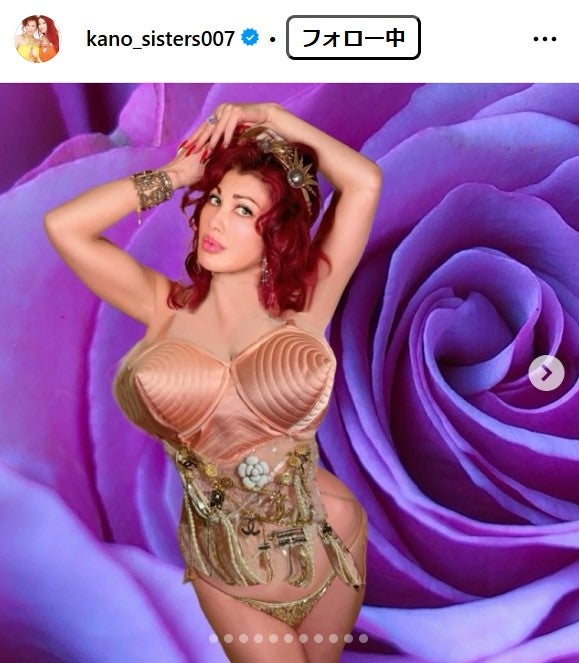 叶姉妹Instagramより