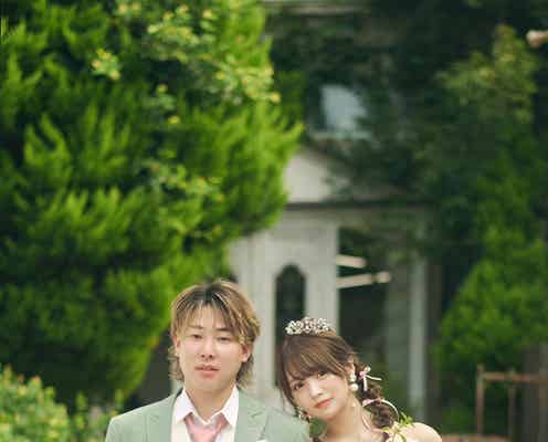 結婚発表のばんばんざい・るな&エスポはんくん、密着ウエディングフォト公開「おめでとう」「お似合い」祝福の声
