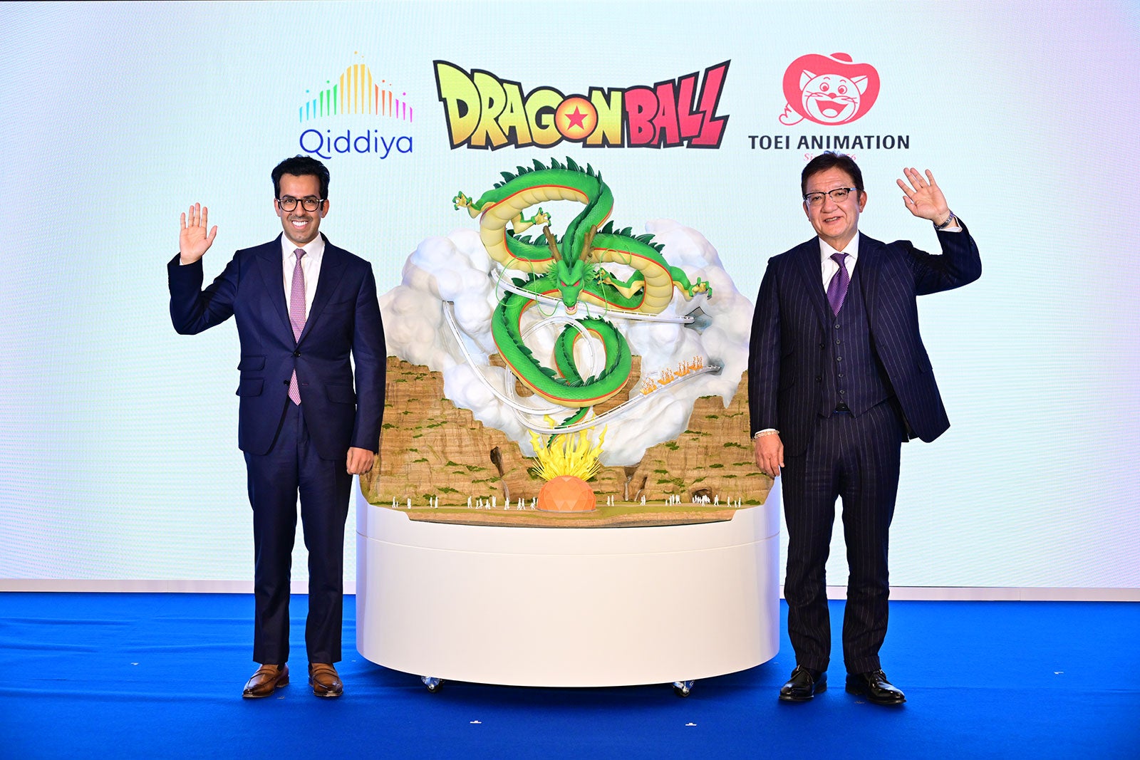 キディヤ調印式より（C）バード・スタジオ／集英社・東映アニメーション