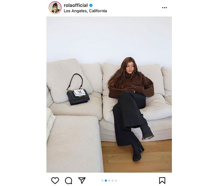 ローラ お気に入りカラーで私服を披露 センスが光るリアルクローズに いい女 と歓喜の声 モデルプレス