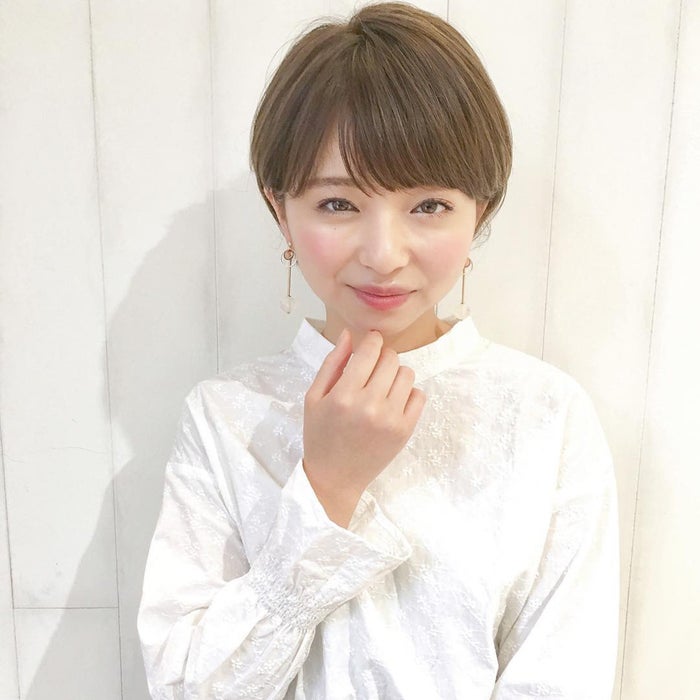 今人気の女っぽショートヘア15選 ショート ボーイッシュは古い モデルプレス