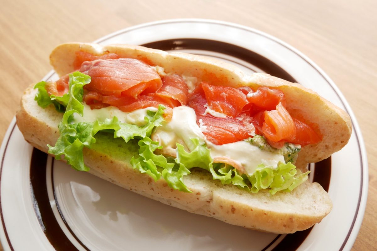 スモークサーモン＆クリームチーズ