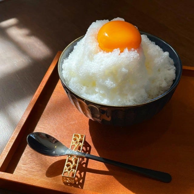 たまごかけ“氷”!?