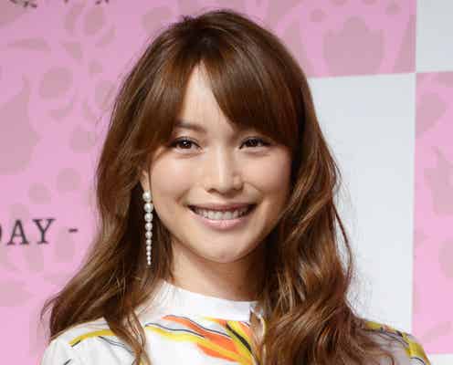 蛯原友里、妊娠中の苦労も「息子がくれた宝物」 母としての決意