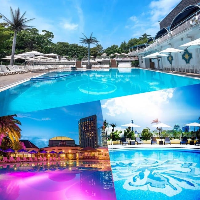 ホテルニューオータニ、2020年デイ&ナイトプールは事前予約制で営業